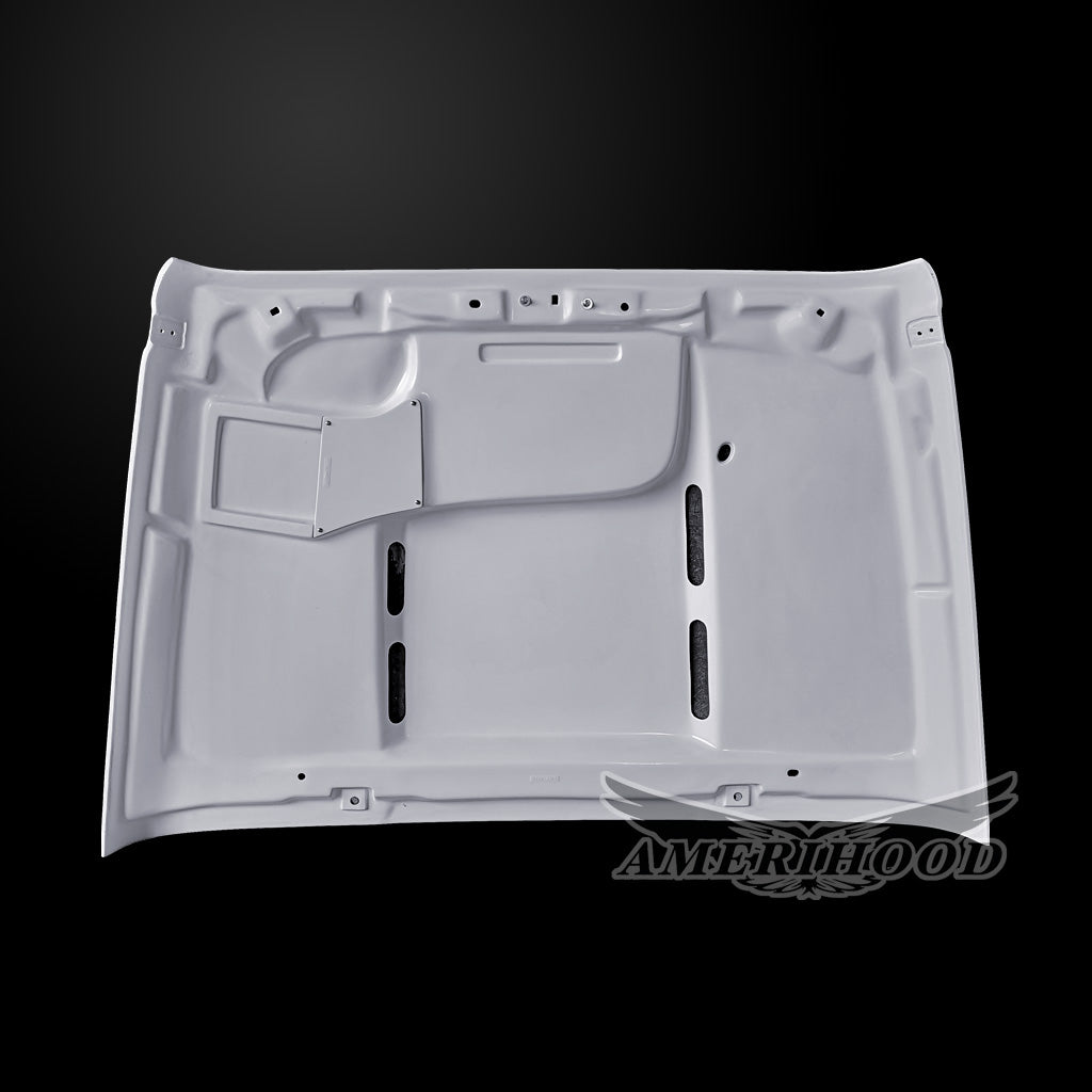 Jeep Wrangler JK VIP Style Functional Ram Air Hood